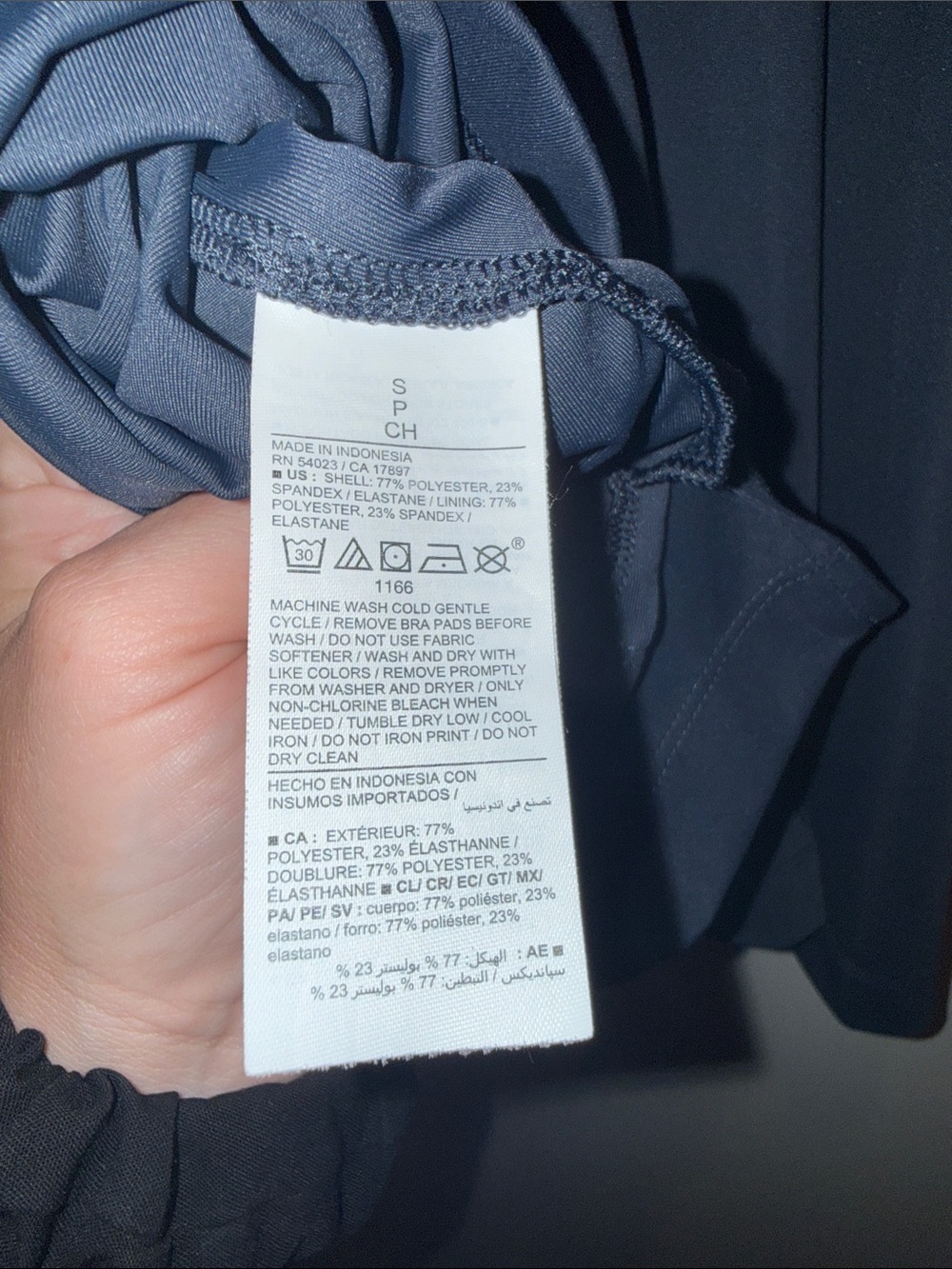 Old Navy Navy Sleeveless workout dress - Picture 5 of 5